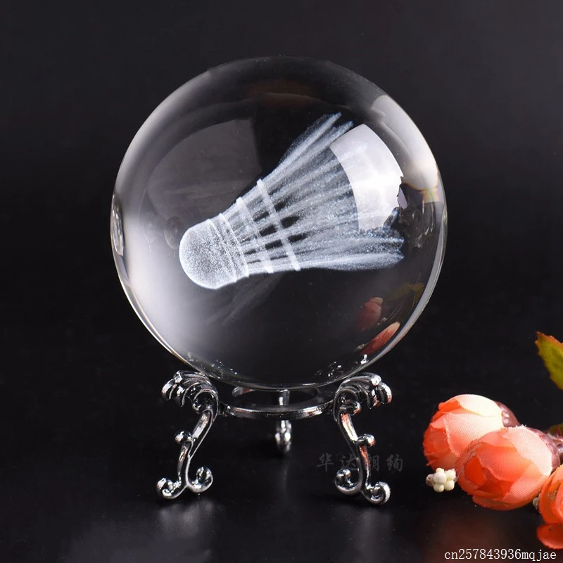 10 шт. миниатюрные хрустальные розы в форме шара