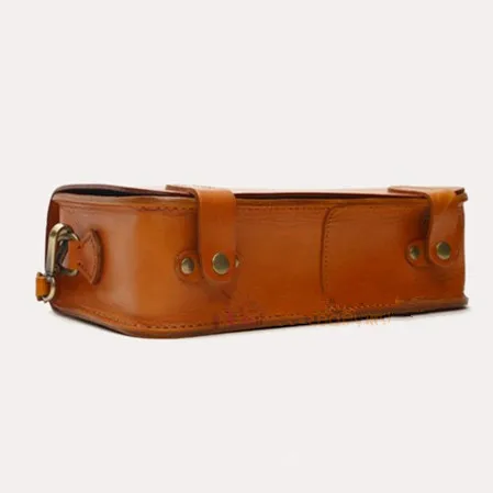 Кожаный мешок бумажный сетчатый тип рисунок стиль ретро сумка мессенджер