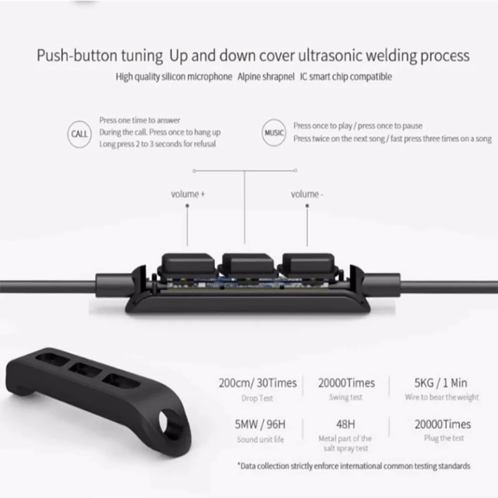 UIISII BA T8S 2DD + 1BA 6 дисков гибридная технология наушники HIFI шумоизоляция стерео с