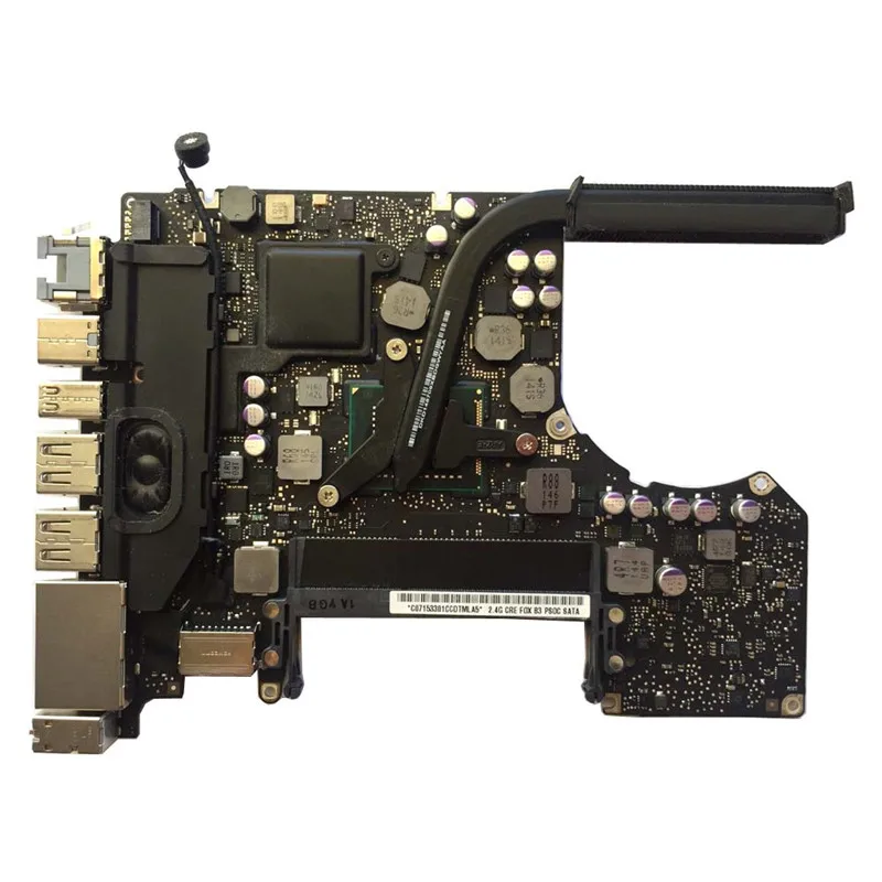 KEFU материнская плата для ноутбука Macbook Pro 1" A1278 1278 i5 2,4 ГГц 820-2936-A 820 2936 Mid 2011 не включают динамики и радиатор