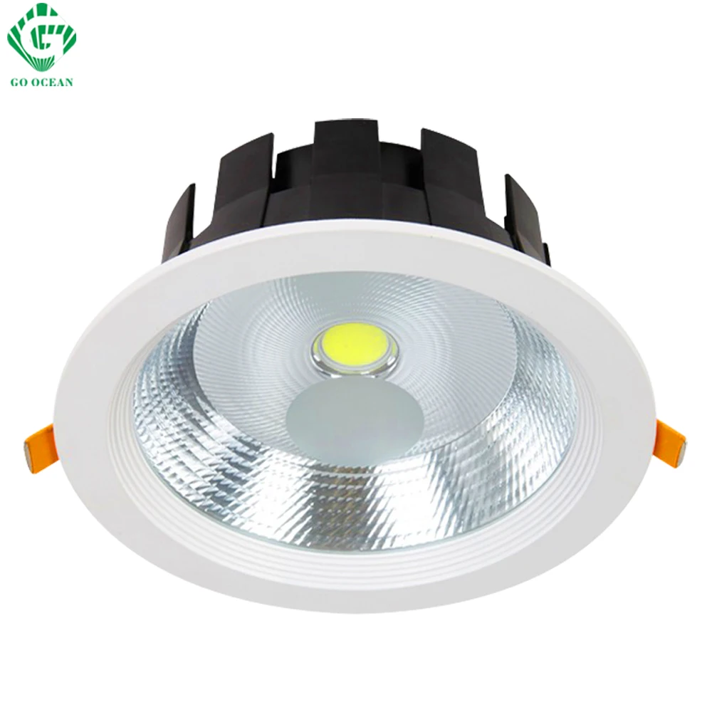 Встраиваемые светильники LED Круглые утопленные потолочные светильники 7W 10W 12W 15W 20W 30W 40W Светильник с подсветкой Освещение кухни
