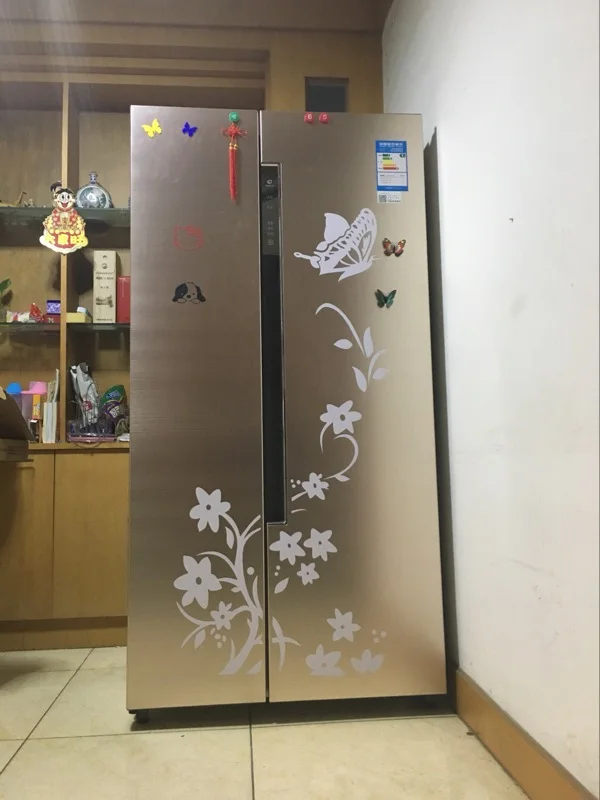 Креативная Настенная Наклейка в виде бабочки на холодильник|Наклейки стену| |