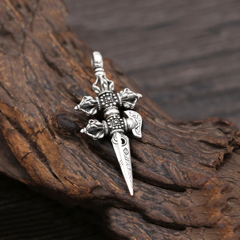 Мужское ожерелье с кулоном из настоящего тайского серебра 925 пробы подарок для