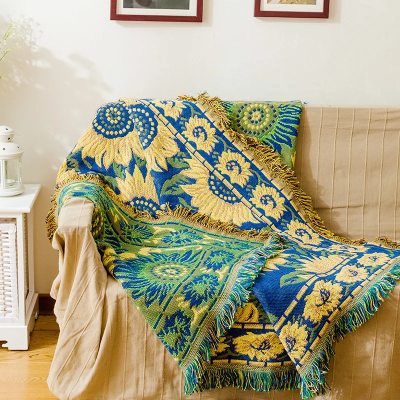 Двустороннее двустороннее одеяло 220*250 см прочное носимое чехол для дивана одеяла