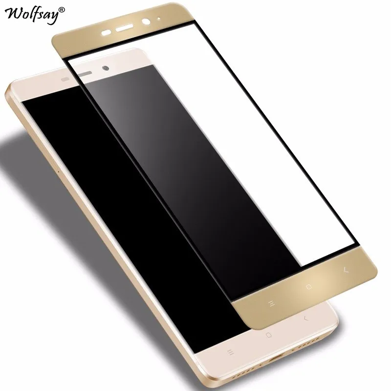 2 шт полное покрытие стекло для Xiaomi Redmi 4 Pro защита экрана закаленное Защитная