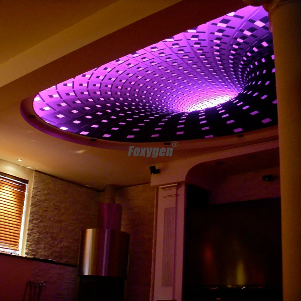 

China supplier Buy 3d design uv print PVC stretch ceiling film lowest price