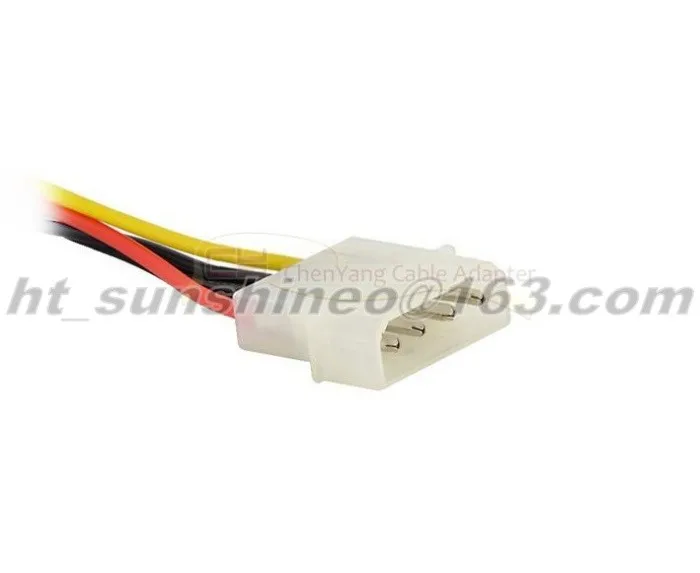 Новинка 3 шт./лот 7-контактный SATA Serial ATA к SAS 29 контактам и 4-контактный кабель
