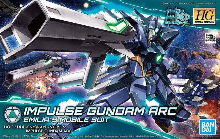 Bandai HGBD 1/144 Импульс GUNDAM дуги мобильный костюм сборки модель Наборы фигурки