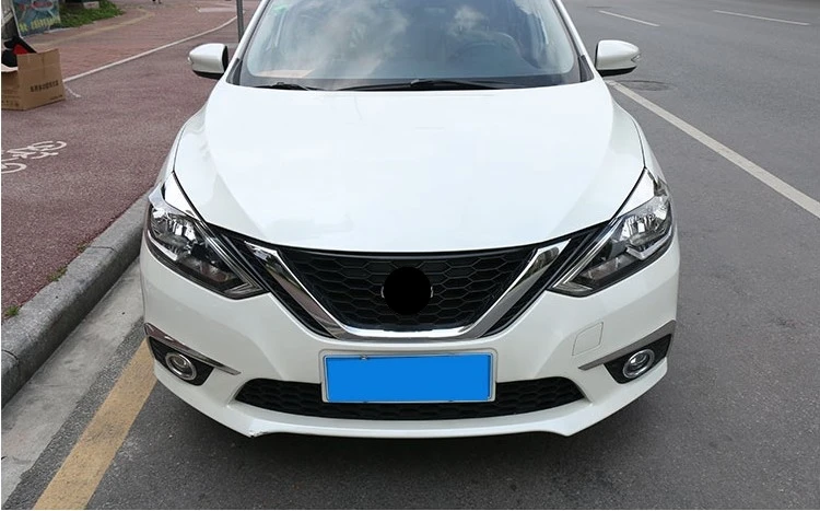 Для Nissan Sentra 2013- головной светильник s брови гнев брови головной светильник s декоративные аксессуары светильник брови автомобильные аксессуары