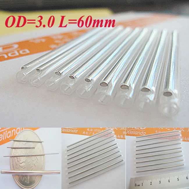 

Wholesale Pack of 5000pcs OD3.0 60mm (Popular) Fiber Optic Fusion Splice Protection Sleeves , Heat Shrink Tube - Fast Shipping
