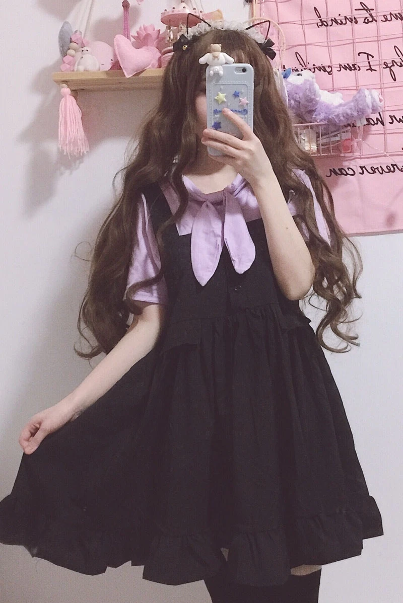 Harajuku 2018 Новая Летняя женская обувь в Корейском стиле для девочек Одежда из