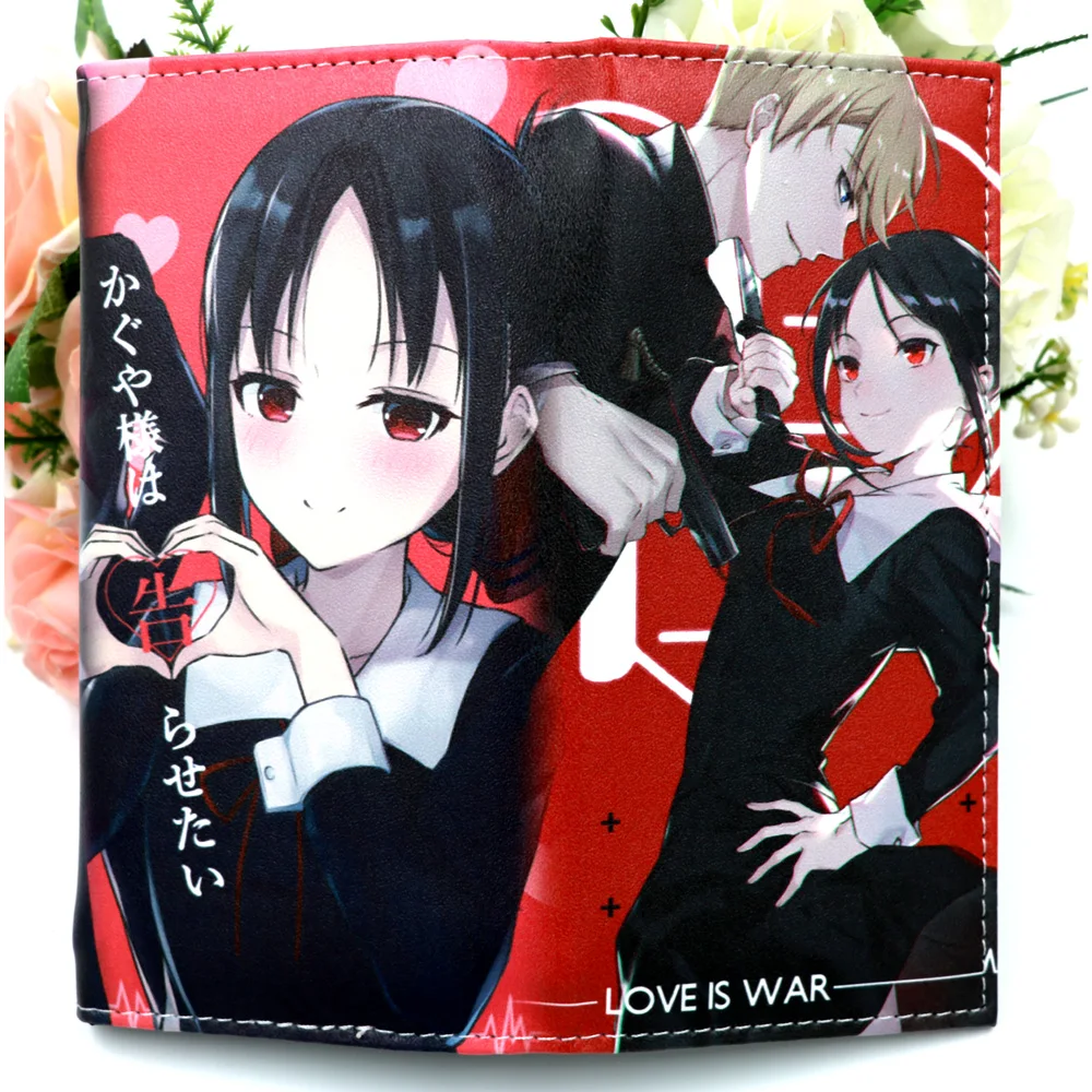 Аниме Kaguya-sama: Love is War Длинный кошелек Shinomiya Kaguya клатч кошелек