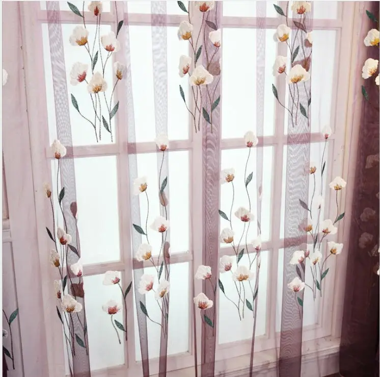 Шторы на окна с вышивкой имитация шелка тяжелая ткань черные жалюзи