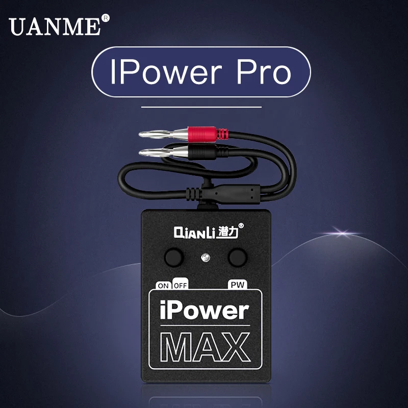 

UANME Power Supply Test Cable With ON/OFF Switch iPower Pro for iPhone 6G/6P/6S/6SP/7G/7P/8G/8P/X DC Power Control Test Cable