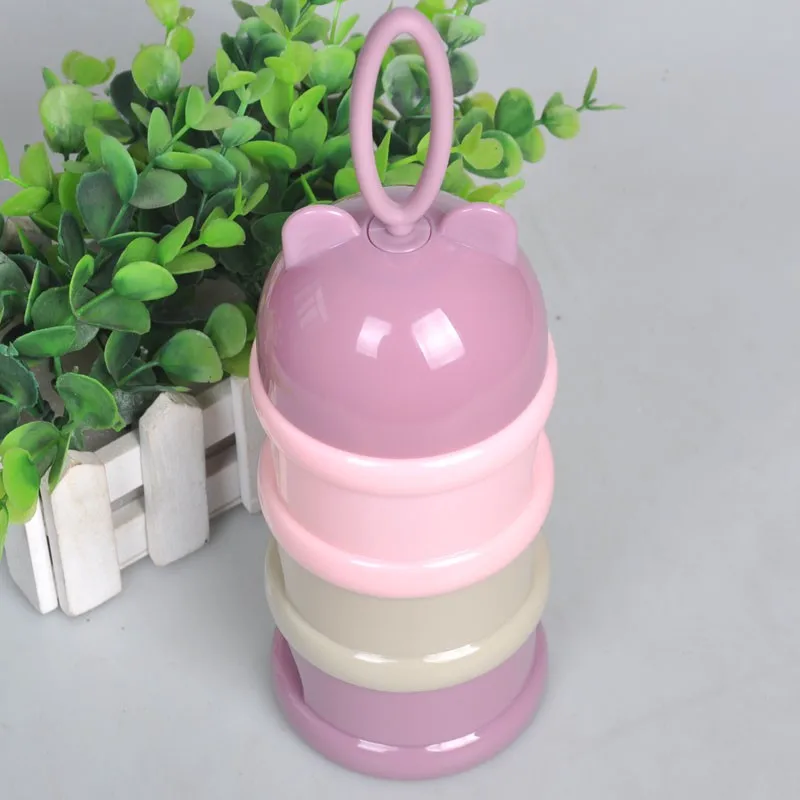 Коробка для хранения детских 4 х ярусных продуктов коробка хлопьев и молока в