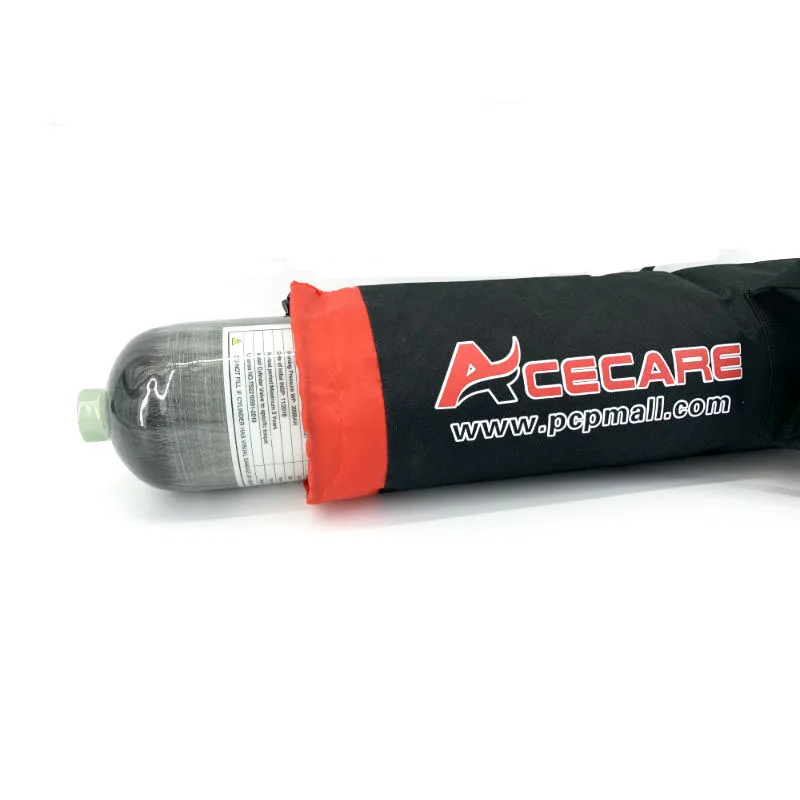 Kaufen AC103003 4500PSI 300BAR Carbon Faser Paintball/Zylinder/Tank + Tasche Grip Gun/Jagd Zubehör Für Airsoft Drop Verschiffen ACECARE