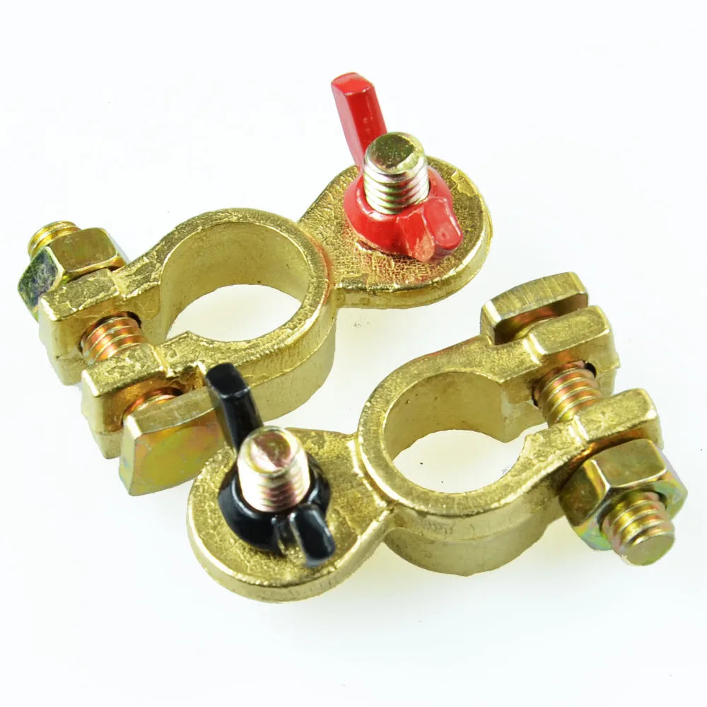 1 Пара Зажим Аккумулятора Клемма Клипы Разъем Тележки Автомобиля Автозапчасти