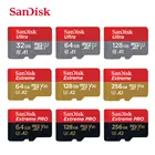 Карта памяти Micro SD SanDisk, 16 ГБ, 32 ГБ, 64 ГБ, 128 ГБ, 256 ГБ, MicroSDXC EXTREME PRO V30, U3, 4K, UHD, TF-карты