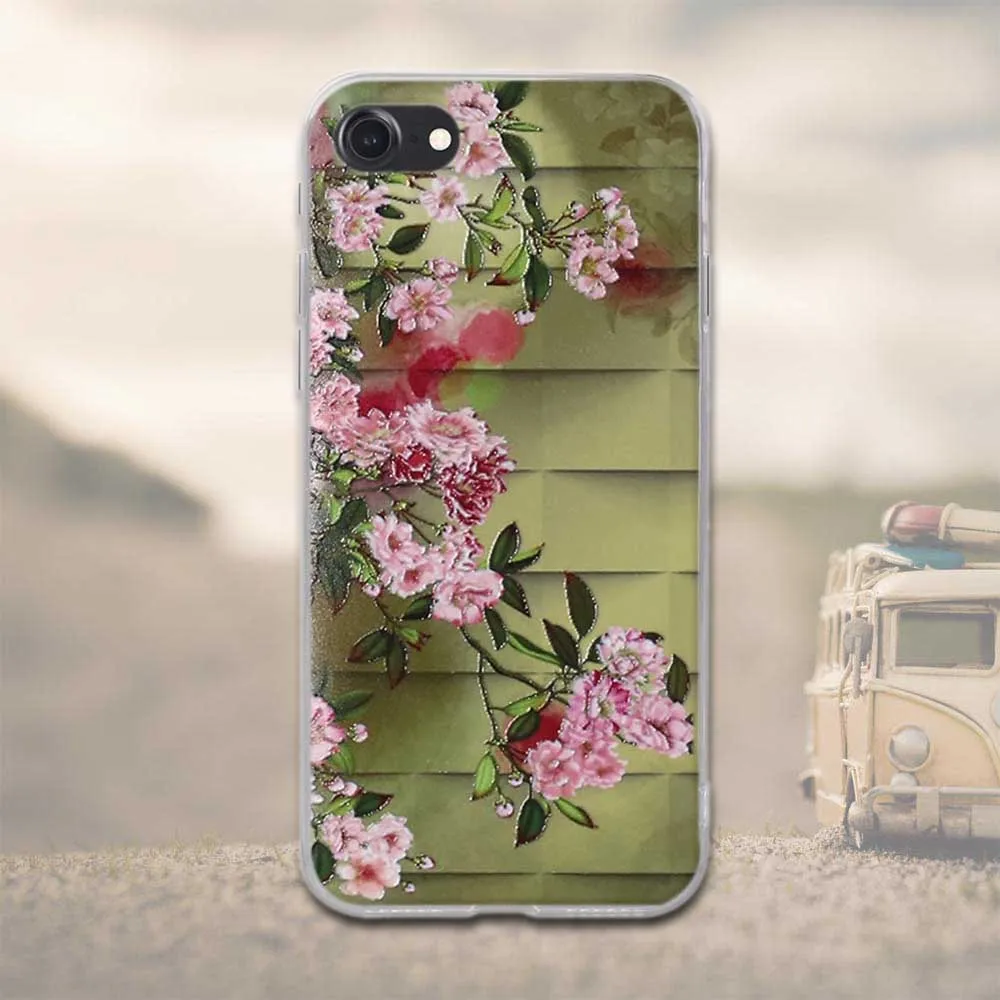 Чехол для Телефона iPhone 7 мягкий силиконовый чехол из ТПУ Apple iPhone7 телефона 3D