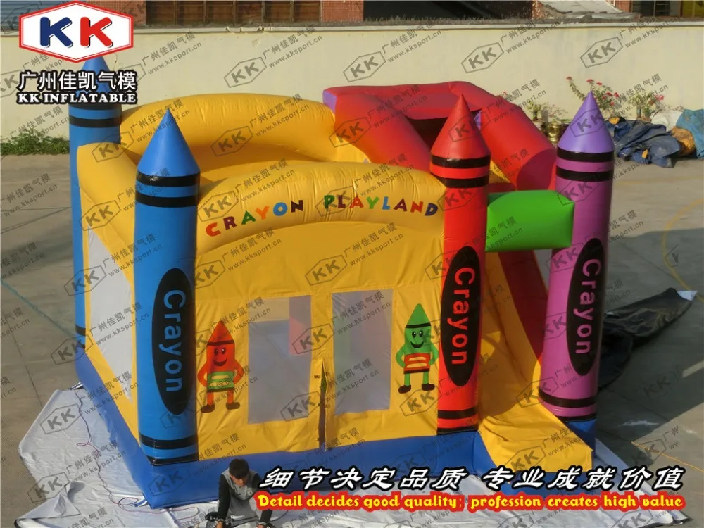С рисунком из мультфильма Аниме crayon надувные вышибала прыжки комбинированный