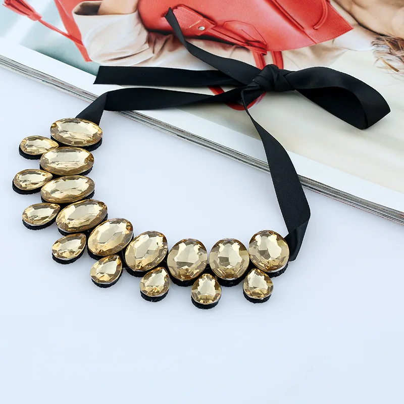 LZHLQ женское ожерелье элегантные акриловые геометрические подвески|fashion choker|choker