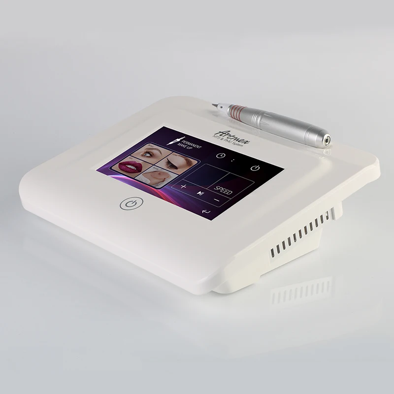 US-PLUG Artmex V11 Pro цифровой бровей губ татуировки машина Перманентный макияж микро-иглы терапевтическое устройство МТС пму системы - Цвет: US-PLUG