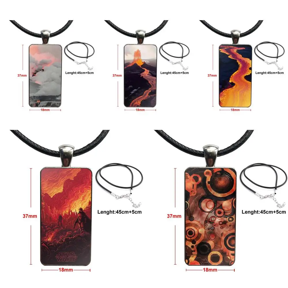 Для унисекс модное ожерелье ручной работы Прямоугольная форма колье ювелирные