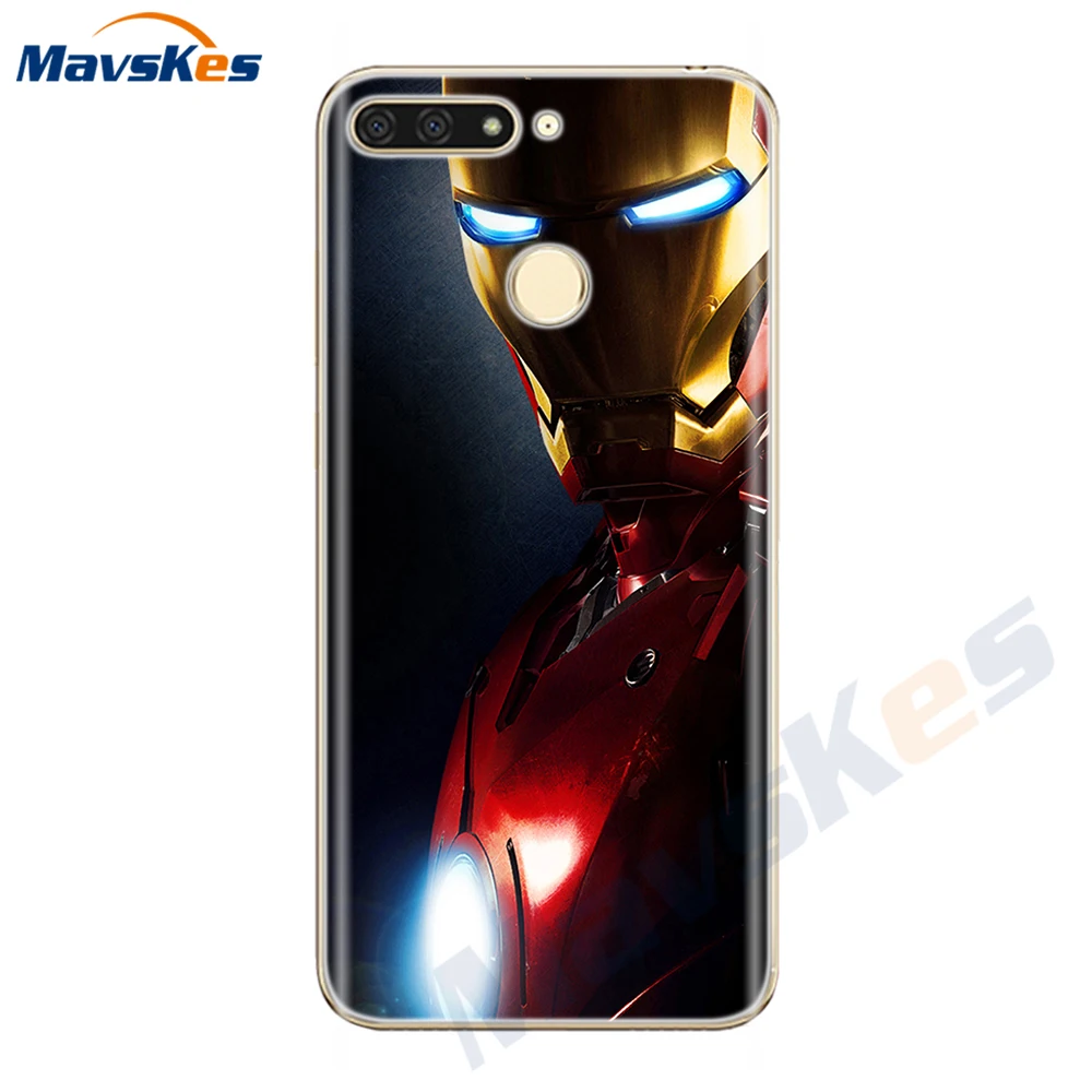 52 Мягкий чехол для Huawei Honor 7A Pro, Роскошный чехол для Huawei Honor 7A 5,45, силиконовый чехол для Huawei Honor 7 A Pro, чехлы для телефонов из ТПУ - Цвет: 52