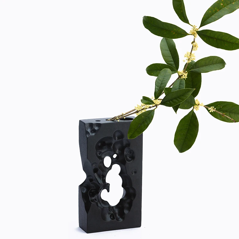 Zen ваза в японском стиле цветочное искусство винтажная грубая керамика Jardiniere