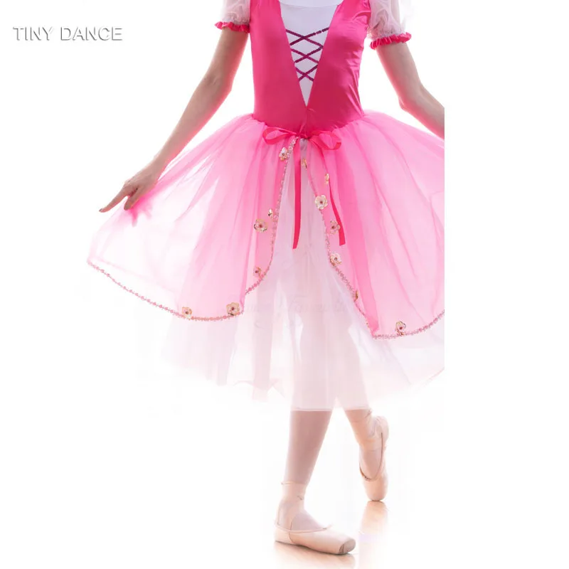 Лидер продаж розовое романтичное балетное танцевальное платье трико Белое