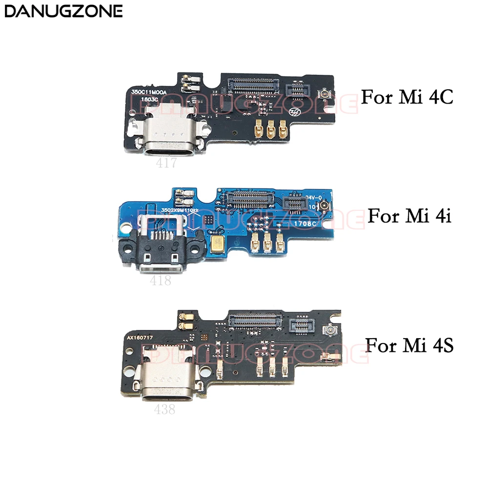 

USB Charging Dock Port Socket Jack Plug Connector Charge Board Flex Cable For Xiaomi Mi 4C 4i 4S Mi4C Mi4i Mi4S