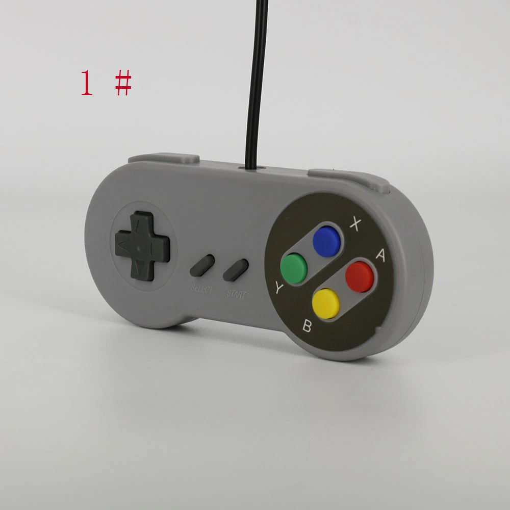 VPLAY ретро проводной контроллер USB игровых джойстика Джойстик для SNES Стиль ПК Windows