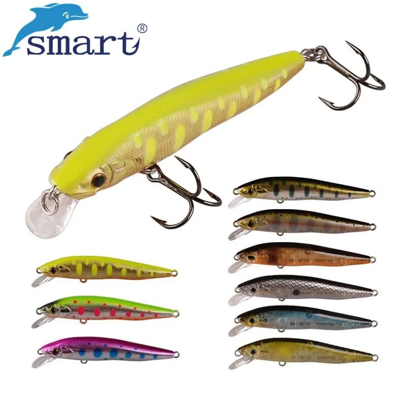 

Smart Minnow Fishing Lure 65mm 4.5g Suspending Hard Bait for Fishing Isca Artificial Para Pesca Leurre Dur Peche Fishing Tackle