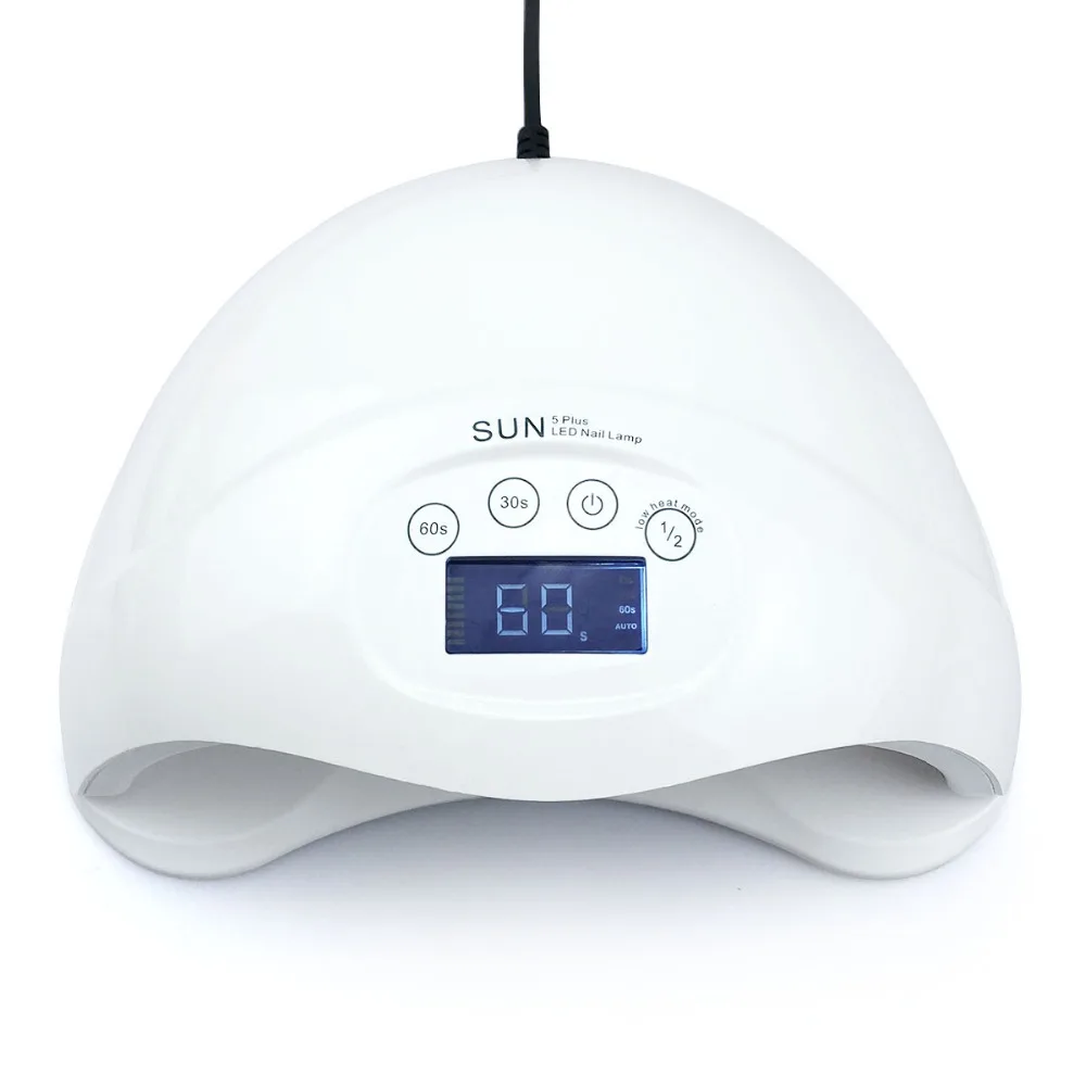 SUN5 Plus SUN5 48 Вт Сушилка для ногтей Светодиодный УФ лампа для ногтей Двойные руки лампа отверждения для УФ-гель для ногтей