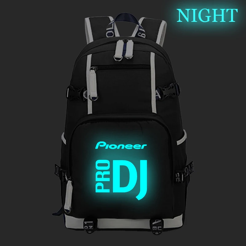 2 Pioneer Pro Dj Светящийся рюкзак дорожный рюкзак модный Повседневный высококачественный рюкзак для подростков мальчиков и девочек Повседневный Рюкзак подарок - Цвет: 2