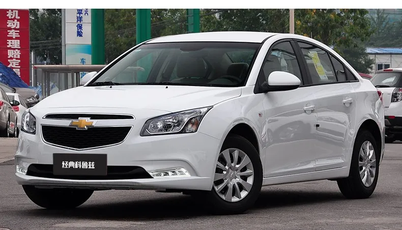 12V 6000k светодиодный DRL Дневной Бег светильник для Chevrolet Cruze рама противотуманной фары противотуманные светильник