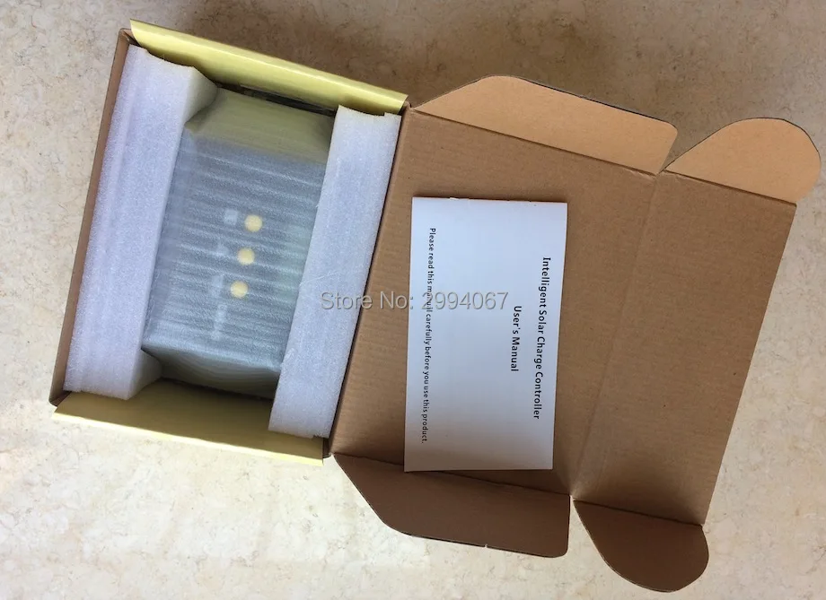 12V 24V автоматическая работа 60A LCD Интеллектуальный Солнечный PV Контроллер заряда