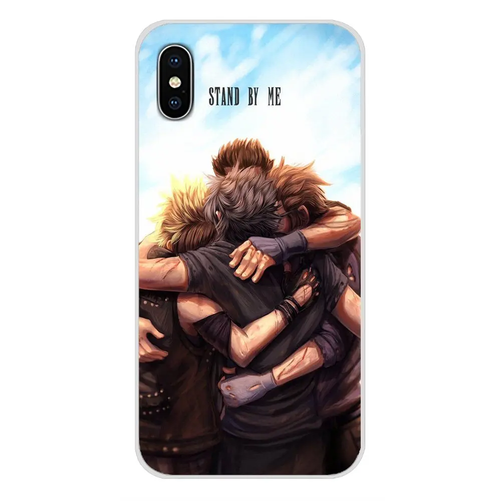 images 2 Для Apple IPhone X XR XS MAX 4 4S 5 5S 5C SE 6 6 S 7 8 Plus, ipod touch 5 6 прозрачный мягкий чехол Чехлы Final Fantasy XV Мода - Цвет: images 2