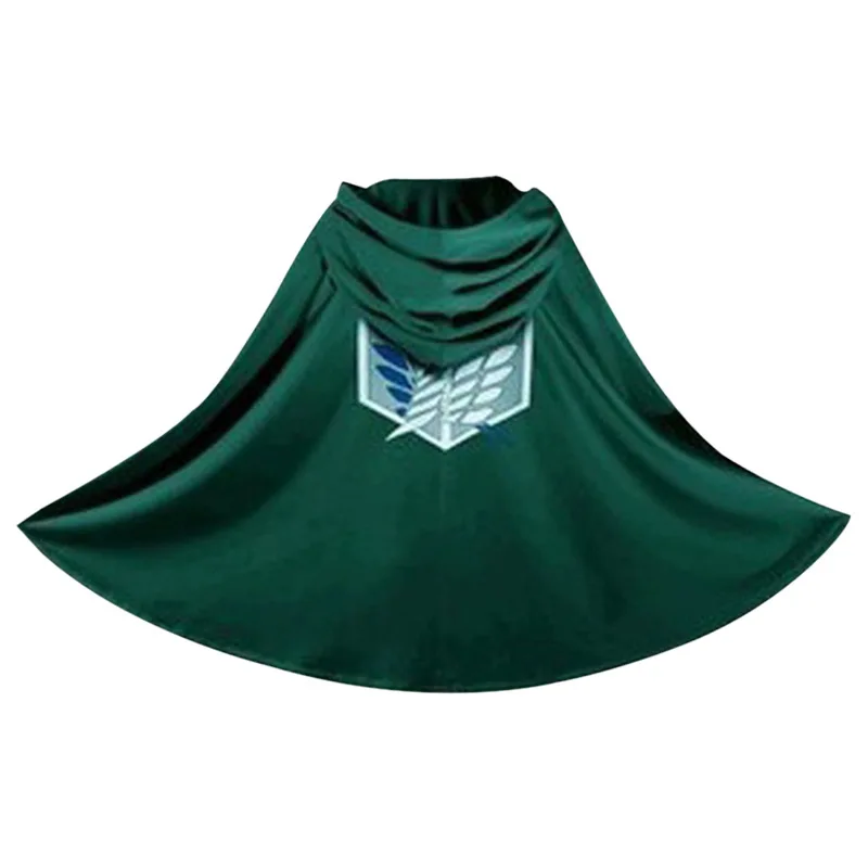 Cloak Японский Аниме Shingeki нет kyojin косплэй костюм атака на толстовки для мужчин женщин куртка пальто Jiyuu без Tsubasa печати - Цвет: Cloak