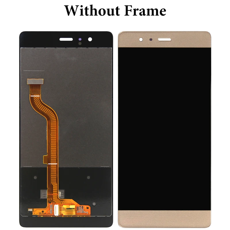 Для huawei P9 EVA-L09 EVA-L19 ЖК-дисплей Сенсорный экран с рамкой без битых пикселей Дисплей
