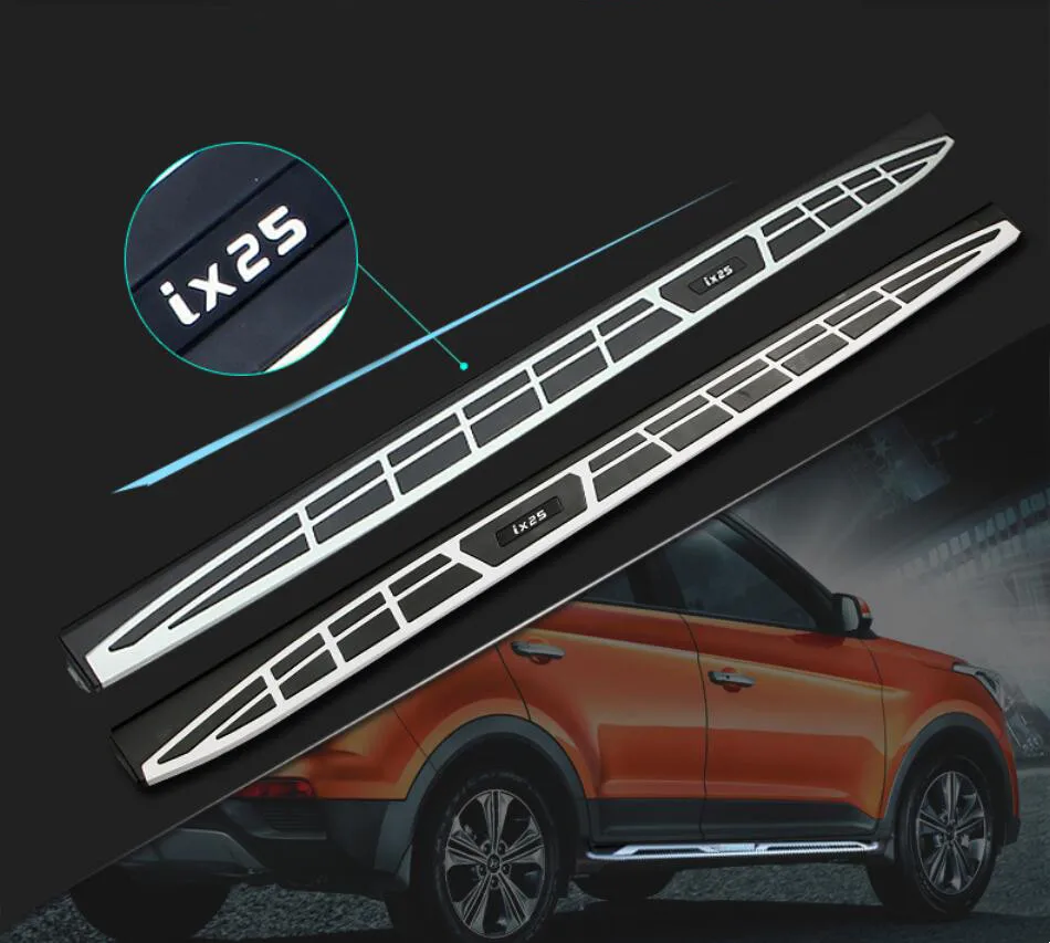 Для hyundai Creta ix25 беговые доски Авто боковой шаг бар педали высокого качества Nerf бар