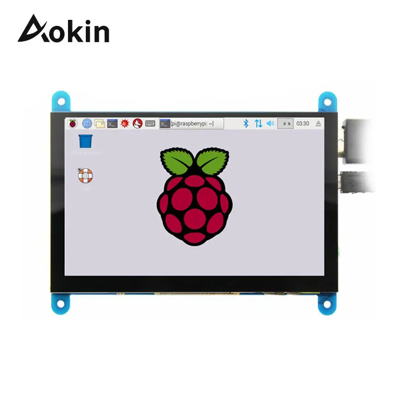 5 дюймов 800*480 ЖК дисплей Дисплей совместимому с HDMI HD емкостный модуль USB точек