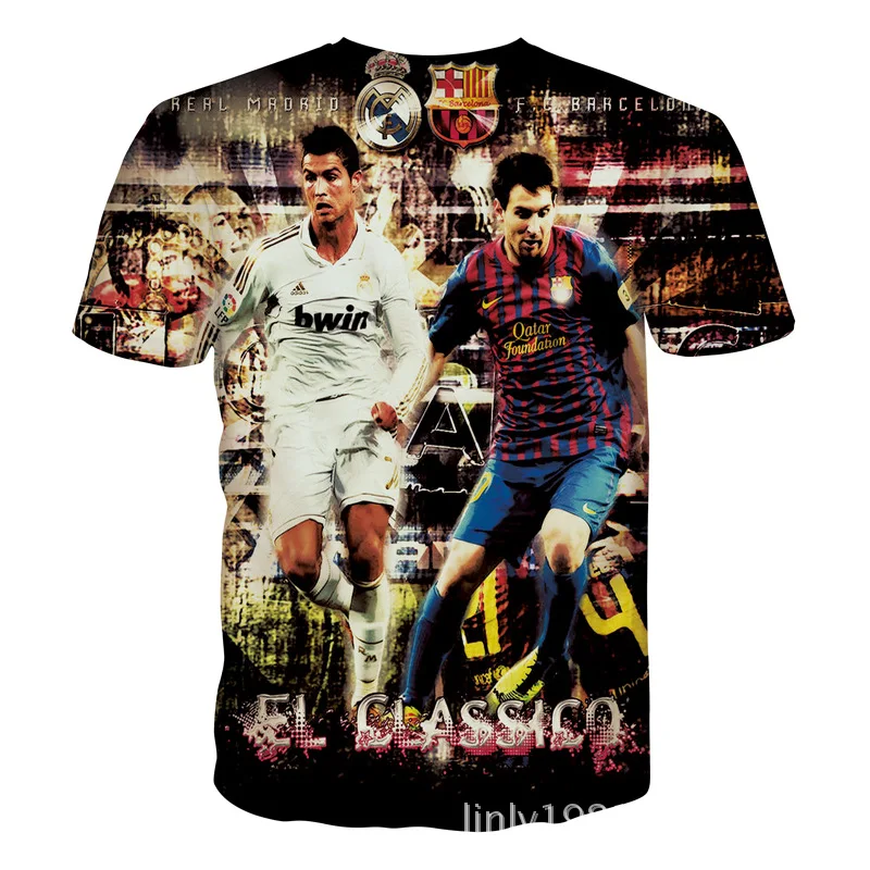 2016 летний новый 3D для мужчин печать творческий мода с коротким рукавом - мужчины |