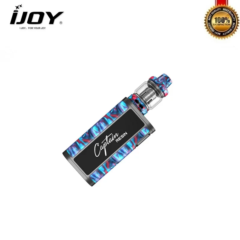 Оригинальный боксмод IJoy Captain Resin 200W TC Двойная Батарея 20700/18650 с 6 мл испарителем