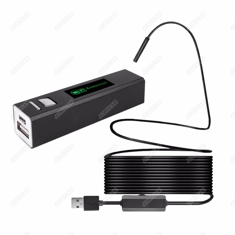 IP68 HD 10 м 8LED полу жесткий кабель эндоскоп для IOS Mac Windows камера wifi наблюдения 2 3 5