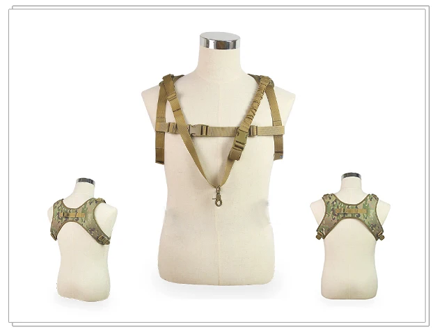 Новинка 2017 портативный одноточечный нагрудный жилет черный тактический CP