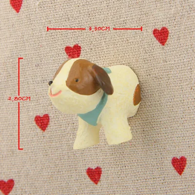 Dog Кошка Лев слон собака свинья холодильник магнитная доска для записей мультяшная модель животных холодильник магнитное размещение сообщения украшение дома DIY - Цвет: Dog
