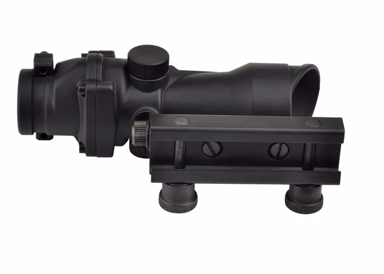 AIM-O ACOG 1x32 красный зеленый точка зрения Chasse прицел без маркировки с 20 мм Рельсом для страйкбола игры прицел AO 5015