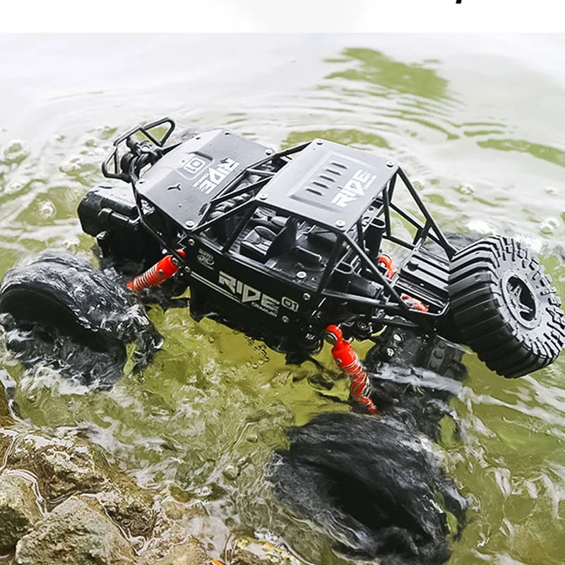 2,4 г машина из сплава RC 4wd привод дистанционного управления игрушечные модельные машинки 9 км/ч альпинистский автомобиль с радиоуправлением электрические игрушки внедорожник подарок