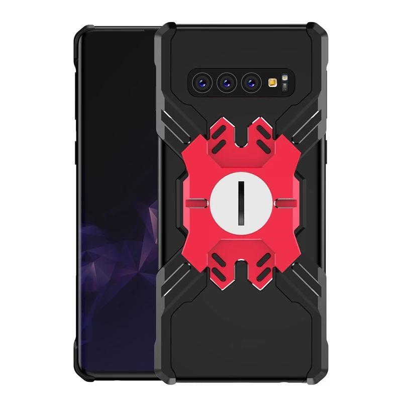Чехол для Samsung Galaxy S10 Plus противоударный металлический с алюминиевой рамкой |